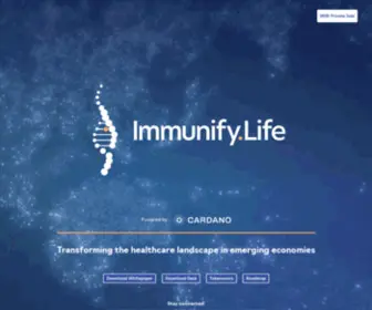 Immunify.life(Data For Life) Screenshot