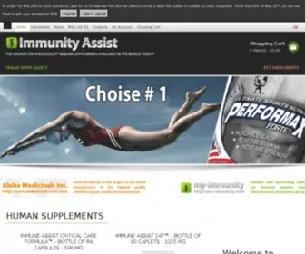 Immunityassist.com(Premium domain) Screenshot