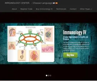 Immunologycenter.org(Immunology Center) Screenshot