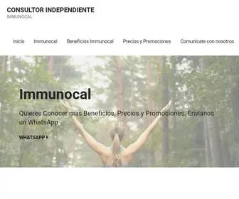 Immunovidasana.com(Immunocal Hasta 50% Descuento) Screenshot