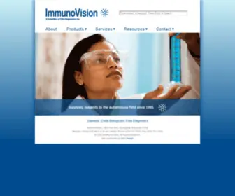Immunovision.com(Home) Screenshot