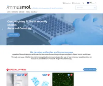Immusmol.com(Immusmol) Screenshot
