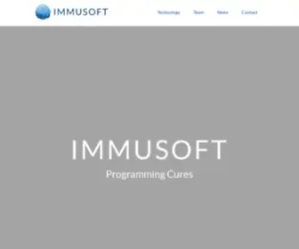 Immusoft.com(Immune system programming) Screenshot