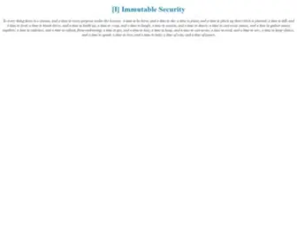 Immutablesecurity.com(Logs) Screenshot