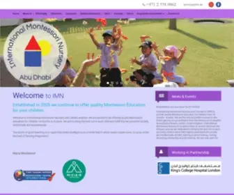 IMN.ae(International Montessori Nursery International Montessori Nursery) Screenshot