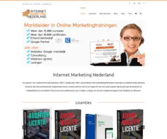 IMNL.nl(Internet Marketing Nederland: uw partner voor zoekmachine) Screenshot