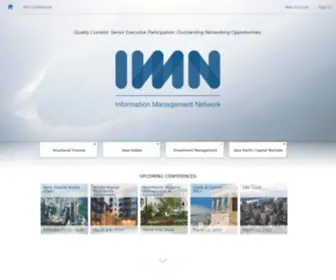 IMN.org(Information Management Network) Screenshot