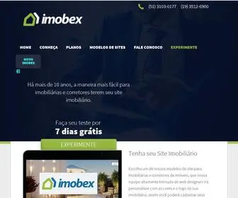 Imobex.com.br(Site para Corretores de Imóveis) Screenshot