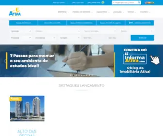 Imobiliariaativa.com.br(Imobiliaria Ativa Toledo) Screenshot