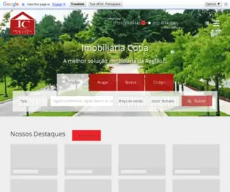 Imobiliariacotia.com.br(Imobiliária) Screenshot