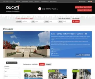 Imobiliariaducaticanoas.com.br(Imobiliariaducaticanoas) Screenshot