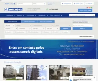 Imobiliariaemaximovel.com.br(Imobiliária Emaximóvel) Screenshot