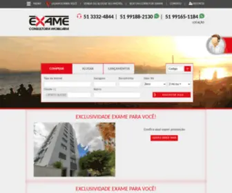 Imobiliariaexame.com.br(Imobiliária Exame) Screenshot