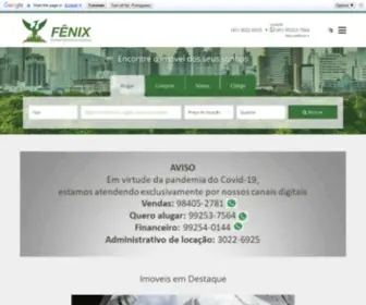 Imobiliariafenix.com.br(Fênix) Screenshot