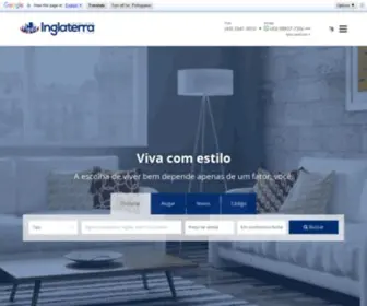 Imobiliariainglaterra.com.br(Imobiliária) Screenshot