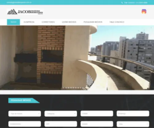 Imobiliariajacob.com.br(JACOB) Screenshot