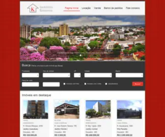 Imobiliariakamimura.com.br(Imobiliária) Screenshot