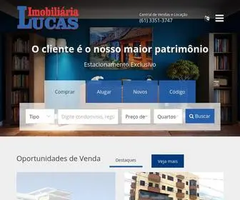 Imobiliarialucas.com.br(Atuando há mais de 39 anos em Brasília) Screenshot