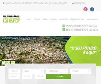 Imobiliariam3.com(IMOBILIÁRIA M3) Screenshot