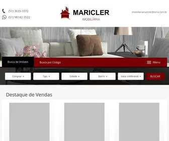 Imobiliariamaricler.com.br(Casas à venda) Screenshot