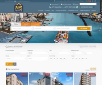 Imobiliarians.com.br(NS Imobiliária) Screenshot