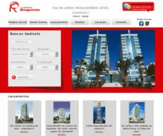 Imobiliariarequinte.com.br(Imobiliaria em Itapema) Screenshot