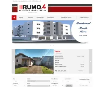 Imobiliariarumo4.com.br(RUMO.4 IMOBILIÁRIA) Screenshot