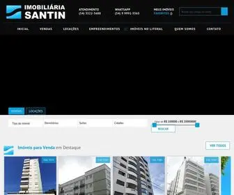 Imobiliariasantin.com.br(Imoveis em Erechim) Screenshot