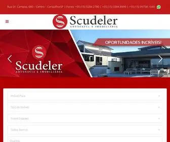 Imobiliariascudeler.com.br(Imobiliária Scudeler) Screenshot