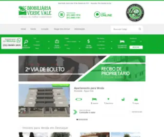 Imobiliariaverdevale.com.br(Imobiliária Verde Vale) Screenshot