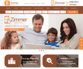 Imobiliariazimmer.com.br(Imobiliária) Screenshot