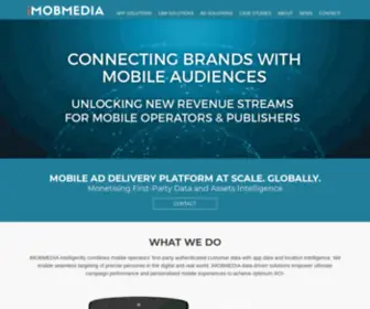 Imobmedia.net(Mobile Ad Solutions & Ad Delivery Platform) Screenshot