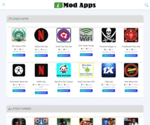 Imodapps.com(IMod Apps) Screenshot