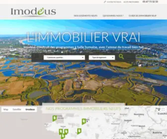 Imodeus.com(L'immobilier vrai) Screenshot