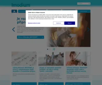 Imodium.cz(IMODIUM®) Screenshot