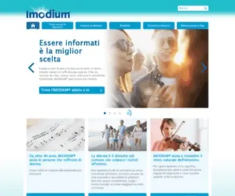 Imodiumweb.it(Entra nel sito ufficiale di IMODIUM®) Screenshot