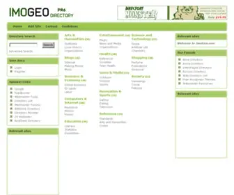 Imogeo.com(Bid for position directory) Screenshot