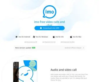 Imo.im(Free video calls and messages) Screenshot