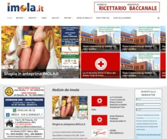 Imola.it(Sito imolese con eventi e notizie da Imola e circondario imolese) Screenshot