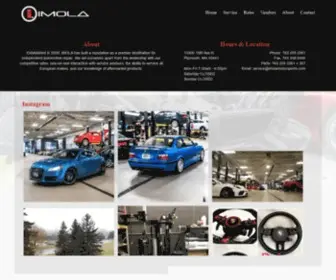 Imolamotorsports.com(Imola Motorsports) Screenshot