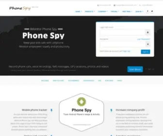 Imonitorphonespy.com(IMonitor android phone spy software) Screenshot