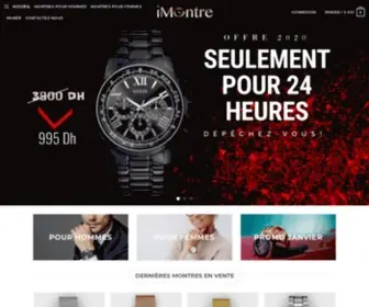 Imontre.ma(Online Watches store) Screenshot