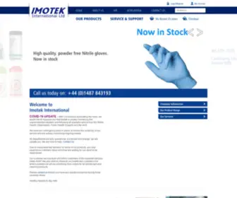 Imotek.com(Imotek International Ltd) Screenshot