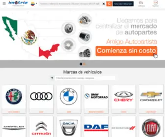 Imotriz.com.mx(Imotriz Repuestos) Screenshot