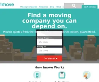 Imove.com(Compare the Top Moving Companies) Screenshot