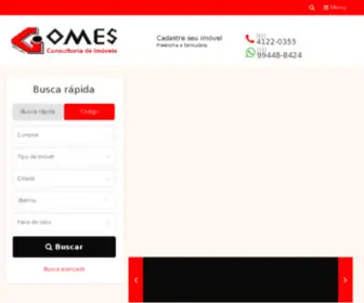 Imoveisgomes.com.br(Gomes Consultoria de Imóveis) Screenshot