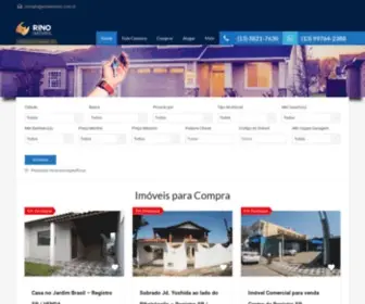 Imoveisrino.com.br(Imobiliária Rino Imóveis) Screenshot