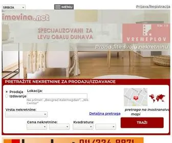 Imovina.net(Pretražite nekretnine za prodaju i izdavanje i objavite oglase na sajtu) Screenshot