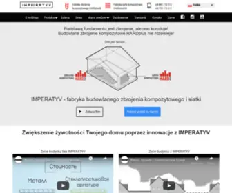 IMP-FRP.pl(Fabryka budowlanego zbrojenia kompozytowego i siatki) Screenshot