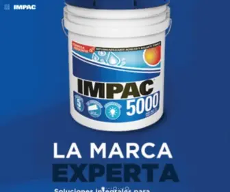 Impac.com.mx(Empresa mexicana que fabrica y comercializa soluciones integrales para la construcción) Screenshot